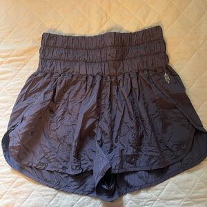 FP Movement Black Athletic Shorts with Elastic Waistband